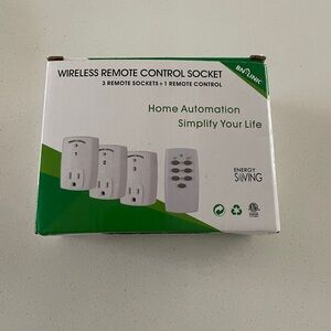Wireless Remote Control Socket Plug-in Kit -